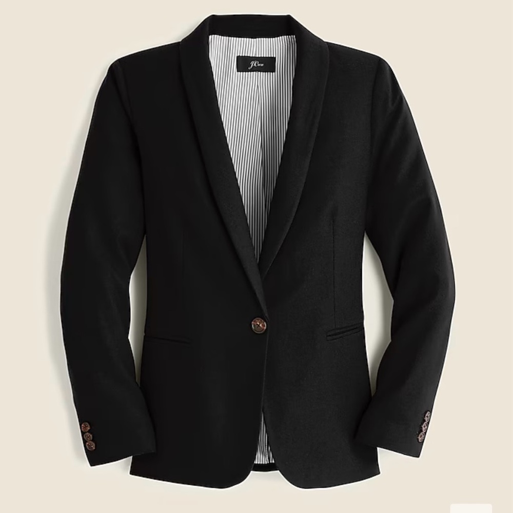J. Crew Parke Blazer in Wool Flannel